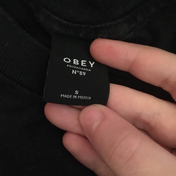 Long Sleeve Obey Top - Picture 1 of 3
